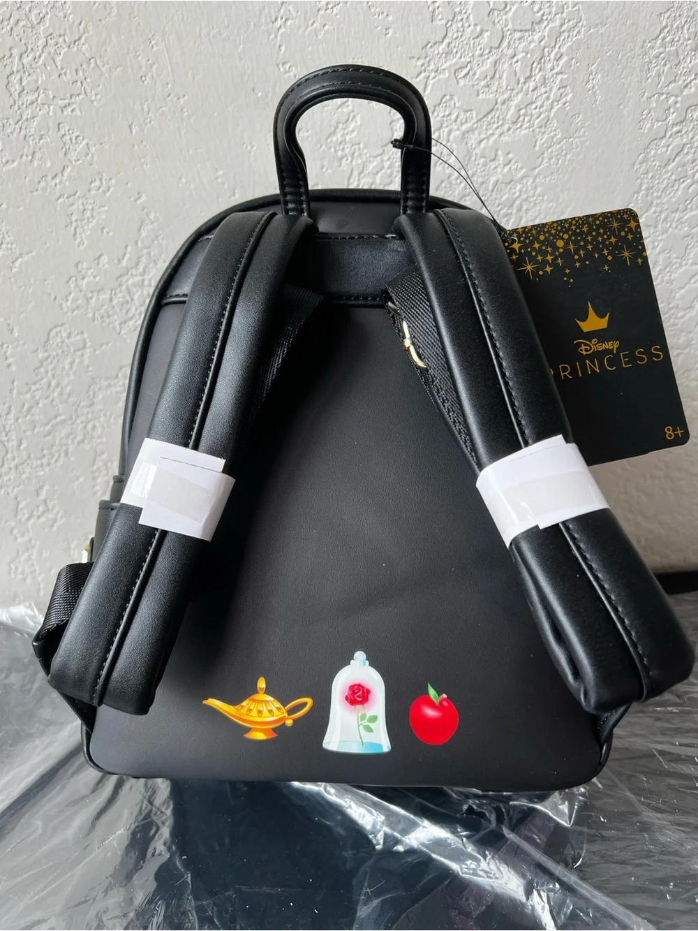 Loungefly Disney Princess & Villians Scene Three Zip Mini Backpack NWT Exclusive